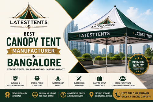 Best Canopy Tent Manufacturer in Bangalore